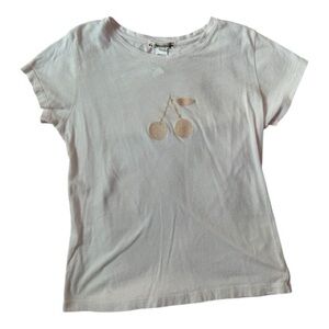 Bonpoint Kids White Cherry T-Shirt